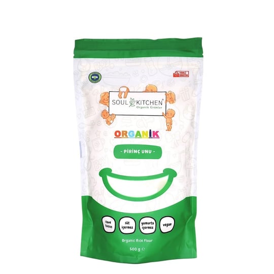 Soul Kitchen Organik Pirinç Unu 500gr