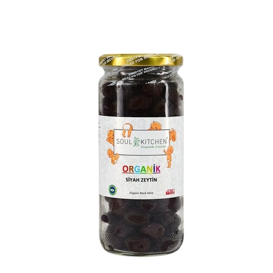 Soul Kitchen Organik Siyah Zeytin 310gr