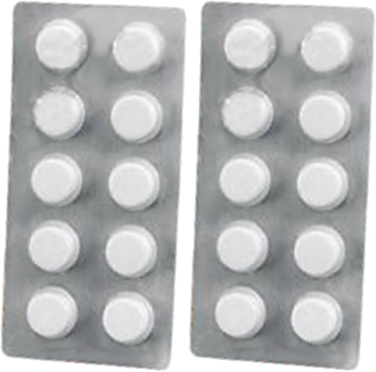 Spares2go yağ çözücü tabletten Bosch Tassimo için kahve makineleri (20 adet)