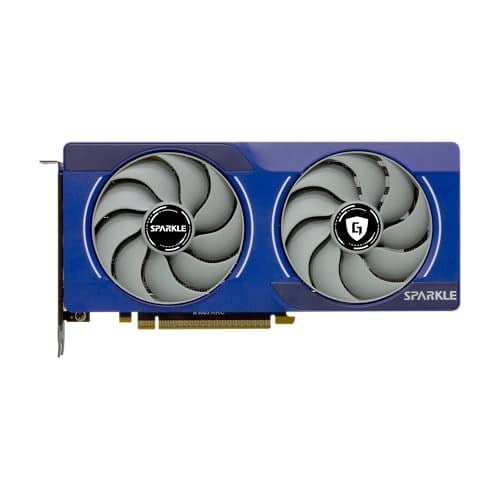 Sparkle Intel Arc B570 Guardian OC Grafik Kartı, 10GB GDDR6, Yırtık Soğutma 2.0, Eksenel Fan, Solunum Işığı, Metal Arka Plaka, SB570G-10GOC