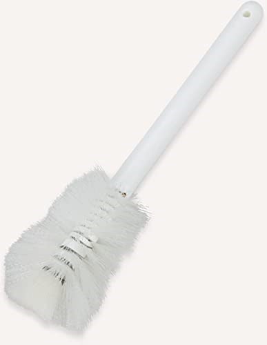 SPARTA CFS 4046600 Saplı Bira Şişesi Fırçası, Polyester Kıllar, 6,5 cm Kıl Çapı, 30,48 cm Toplam Uzunluk