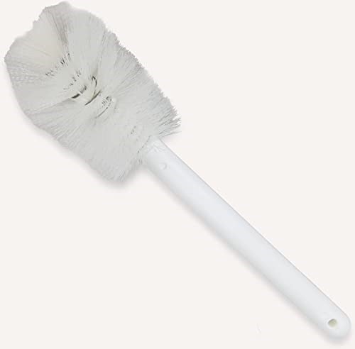 SPARTA CFS 4046600 Saplı Bira Şişesi Fırçası, Polyester Kıllar, 6,5 cm Kıl Çapı, 30,48 cm Toplam Uzunluk