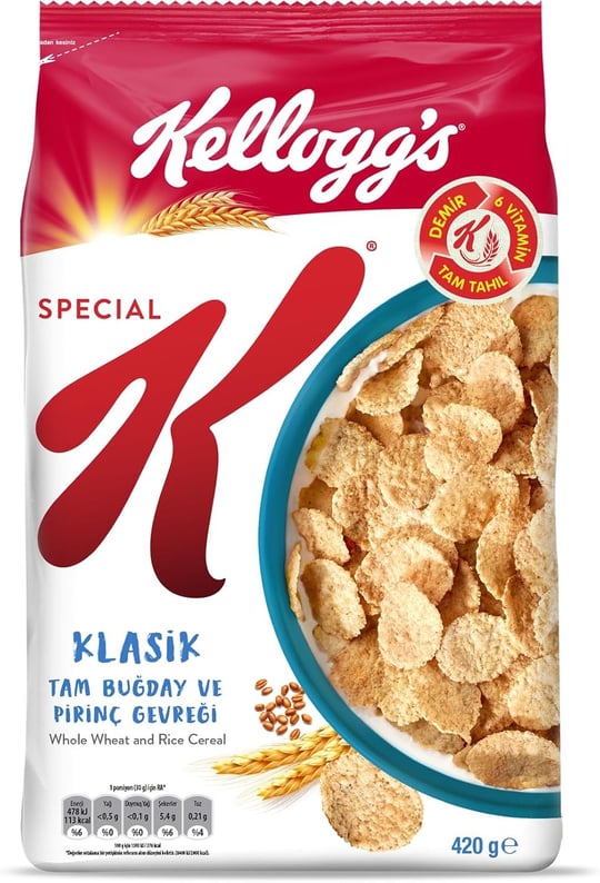 SPECIAL K Kahvaltılık Gevrek Sade 420 g
