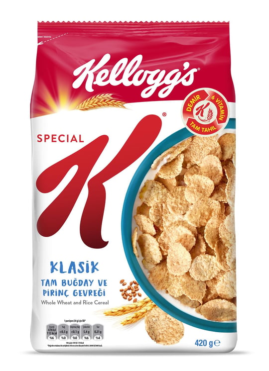 SPECIAL K Kahvaltılık Gevrek Sade 420 g