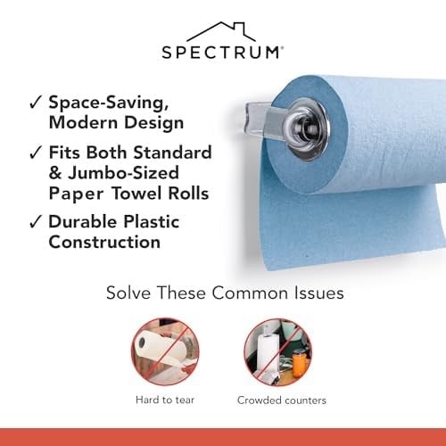 Spectrum Diversified Duvara Monte Kağıt Havluluk, Şeffaf