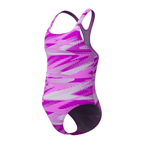 Speedo Hyperboom Alv Mdlt Jf Pink Kız Çocuk Mayosu 8-00372818627 Pembe