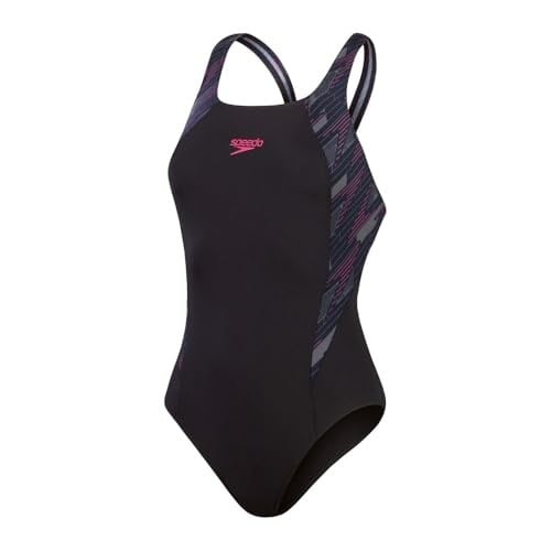 Speedo Hyperboom Splice MusclebackTek Parça MayoKadınlar