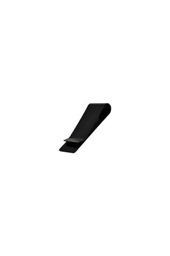 Spelt Metal Kağıt Para Tokası Kart Tutucu Klips Cüzdan Ataş Siyah 50 mm x 15 mm