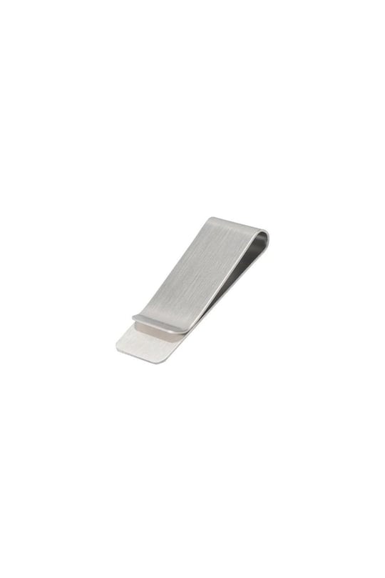 SPELT Metal Mini Kağıt Para Tokası Kart Tutucu Klips Cüzdan Ataş Gümüş 5cm x 1,5cm Küçük Boy