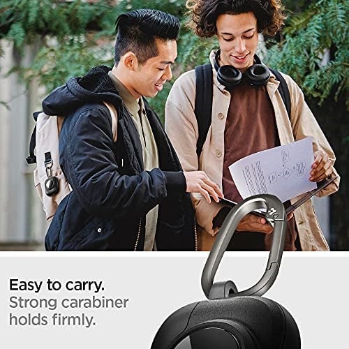 Spigen AirPods Pro (1.nesil) / AirTag ile Uyumlu Kılıf Tag Armor Duo Black - ACS03167