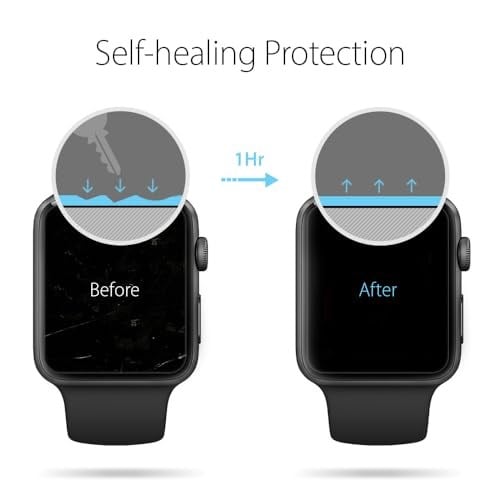Spigen Apple Watch 45mm Seri 9/8/7 ile Uyumlu Film Ekran Koruyucu Neo Flex HD (3 Adet) Şeffaf - AFL04049 (Spigen TR Garantili)