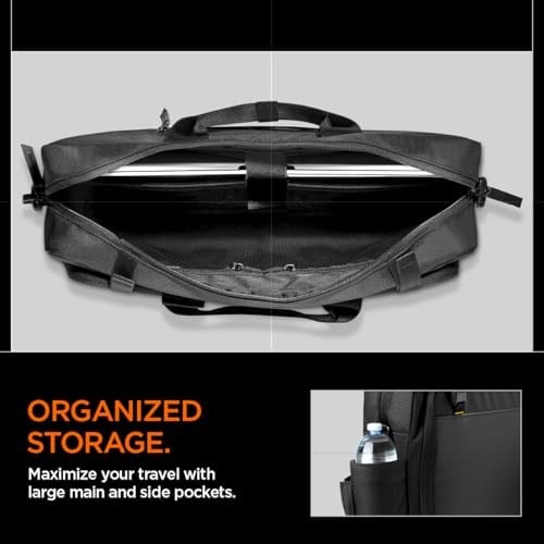 Spigen Klasden Notebook Laptop Taşıma El ve Omuz Askılı Evrak Çantası Siyah - AFA09540 (Spigen TR Garantili)