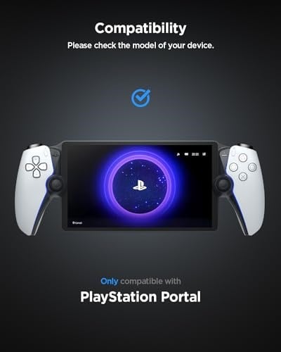 Spigen Sony Playstation Portal ile Uyumlu Kılıf Thin Fit Ultra ince ve Hafif Siyah Kapak - ACS07235 (Spigen TR Garantili)