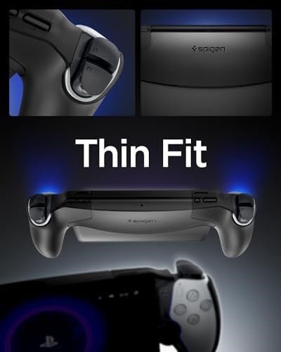 Spigen Sony Playstation Portal ile Uyumlu Kılıf Thin Fit Ultra ince ve Hafif Siyah Kapak - ACS07235 (Spigen TR Garantili)