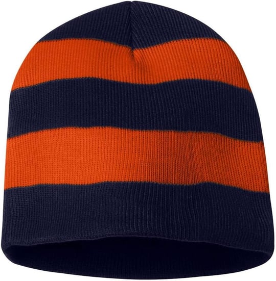 Sportsman SP01 - Rugby Çizgili Örgü Bere