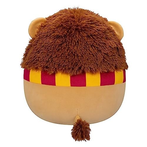 Squishmallows Orijinal Harry Potter 10-inç Gryffindor Aslan Peluş - Orta Boy Ultrasoft Resmi Jazwares Peluş
