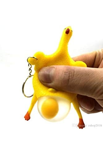 Squishy Yumurtlayan Tavuk Anahtarlık Çanta Ve Cüzdan Süsü Hediyelik