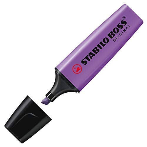 STABILO BOSS ORIGINAL ARTY - Fosforlu Kalem - 10lu Paket - 10 Farklı Soğuk Renkler