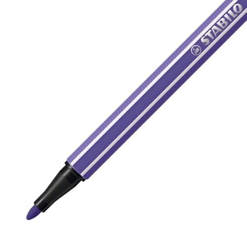 STABILO Pen 68 ARTY - Keçe Uçlu Boya Kalemi - 18li Paket - Çeşitli Renkler - Seçenekler: 18li, 24lü