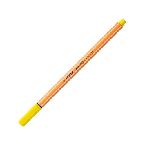 STABILO point 88 - İnce Keçe Uçlu Kalem - 6lı Paket - Neon Renkler