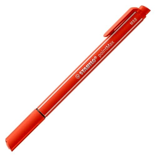 STABILO pointMax - Keçe Uçlu Kalem - 4lü Paket - Çeşitli Renkler