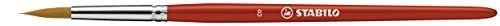STABILO woody 3ü 1 arada - Çok Özellikli Kalem - 18li Paket - Çeşitli Renkler + Kalemtıraş ve Boyama Fırçası
