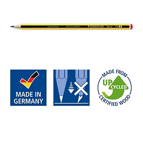 Staedtler 120S Bk5D Noris Kurşun Kalem 5li Blister 2B, B, Hb, H, 2H