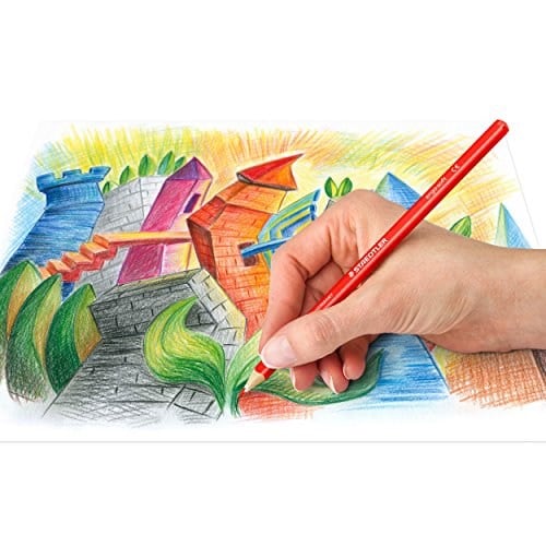 Staedtler 157 Sb24 13 Ergosoft Üçgen Kuru Boya 24lü