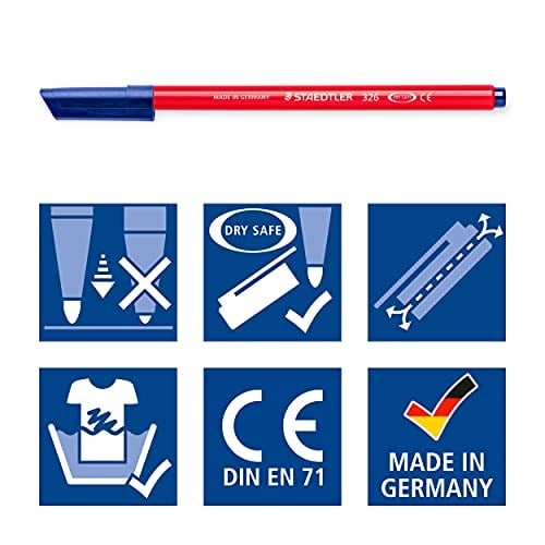 Staedtler 326 Wp20 Noris Clup Keçeli Kalem 1.0 mm 20li