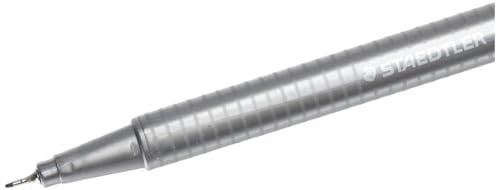Staedtler 3343 Triplus Fineliner Keçeli Kalem, 0.3 mm Uç, Su Bazlı Mürekkep, Mavi - Seçenekler: 1 stück (1er Pack), 1 stück (1er Pack) (2 paketi), 1 adet...
