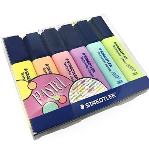 Staedtler 364 CWP6 Textsurfer Classic Pastel Fosforlu Kalem 6Lı Blister
