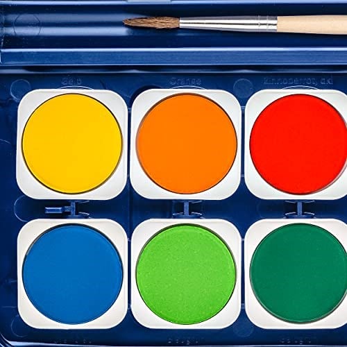 Staedtler 888 Nc12 Noris Clup Sulu Boya 12li 1 Tüp Opak Beyaz Boya Ve Fırça