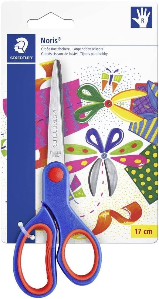 Staedtler 965 17 Nbk Noris Club Makas 17 cm - Bedenler: 14 Cm, 17 Cm
