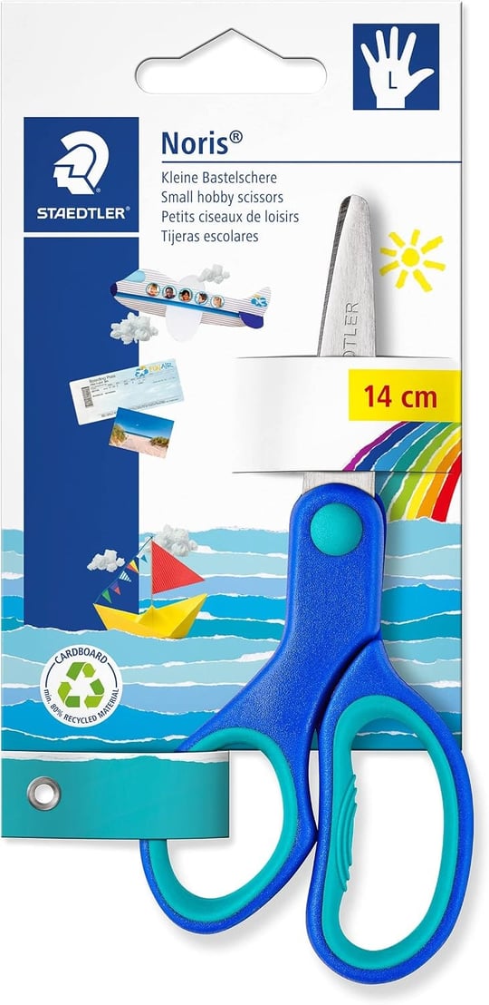 Staedtler 965 17 Nbk Noris Club Makas 17 cm - Bedenler: 14 Cm, 17 Cm