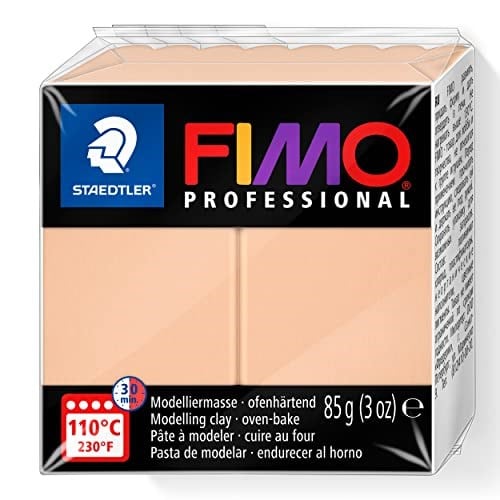 Staedtler Fimo 8004-435 Fimo Professional Modelleme Kili 85 gr Minyatür - Seçenekler: Bordo, Leylak, Porselen, Gül, Kum