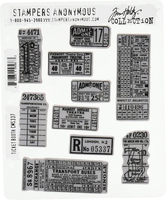Stampers Anonymous Tutkal Damgası Tholtz Ticketbooth