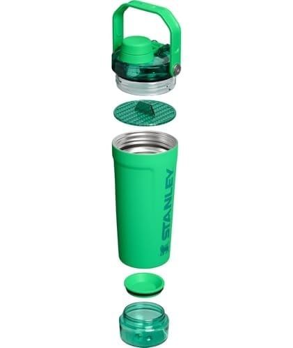 Stanley Çalkalayıcı Şişesini Etkinleştirin 20oz | Sızdırmaz Yalıtımlı Paslanmaz Çelik Çalkalayıcı Kupası | Hızlı Akış Kapağında Temel Depolama ve Bükme | Protein Sallamaları ve Egzersiz Öncesi Toz |