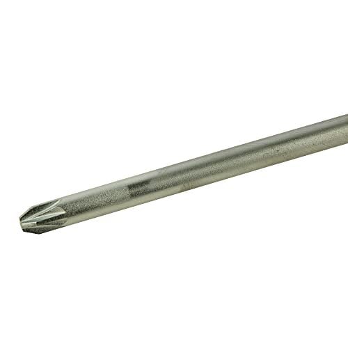 Stanley - FatMax Pozidriv PZ3 tornavida (150 mm bıçak uzunluğu, krom vanadyum ergonomik SoftGrip sap) 0-65-338, Gümüş
