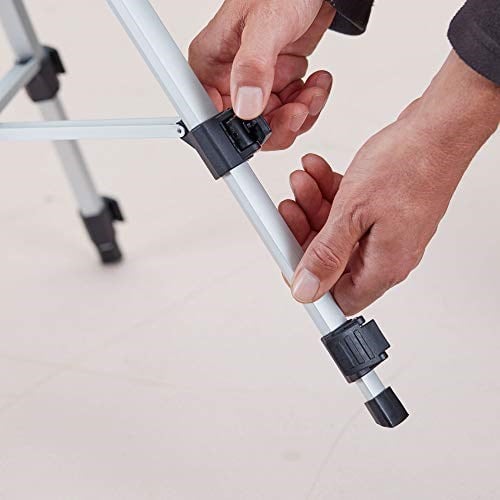 Stanley Fotostativ, alüminyum, üç Gleitfuesse, sütun (44 cm ila 140 cm, 1/4 inç dişli, platform eğilebilir) 1 – 77 – 201