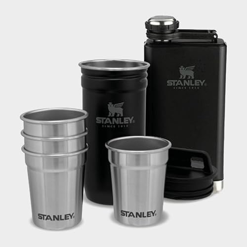 Stanley Klasik Çelik Shot Bardak ve Matara Seti