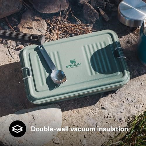 STANLEY Legendary Useful Box Çok Amaçlı Saklama Kutusu 1.1 Litre - Yeşil (Hammertone Green) | Paslanmaz Çelik