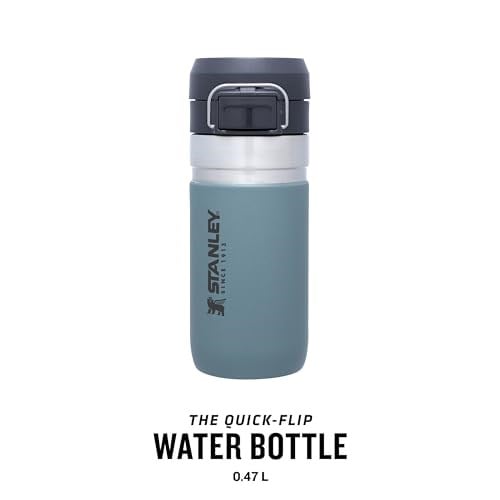 STANLEY Quick-Flip Termos 0.47 Litre - Yeşil (Shale) | Paslanmaz Çelik