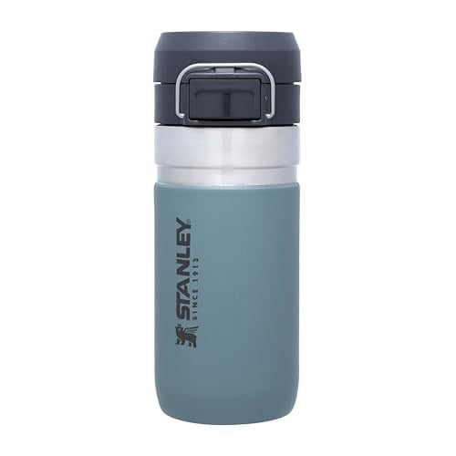 STANLEY Quick-Flip Termos 0.47 Litre - Yeşil (Shale) | Paslanmaz Çelik