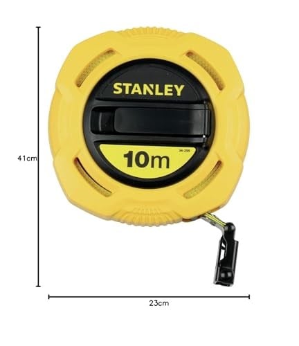Stanley ST034295 10mx12.7 mm Fiberglas Metre - Seçenekler: 10 m, 20 m