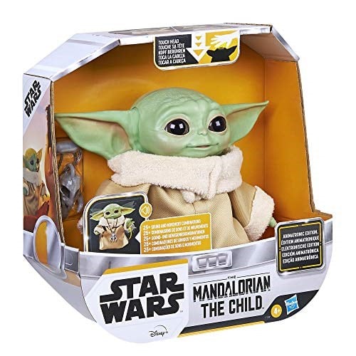 Star Wars The Child Electronic Edition 25ten fazla ses ve hareket kombinasyonu, 4 yaş üstü için Mandalorian oyuncak
