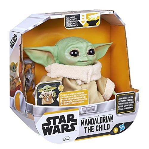 Star Wars The Child Electronic Edition 25ten fazla ses ve hareket kombinasyonu, 4 yaş üstü için Mandalorian oyuncak