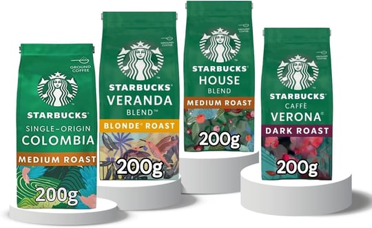 Starbucks Öğütülmüş Kahve Seti 800 g
