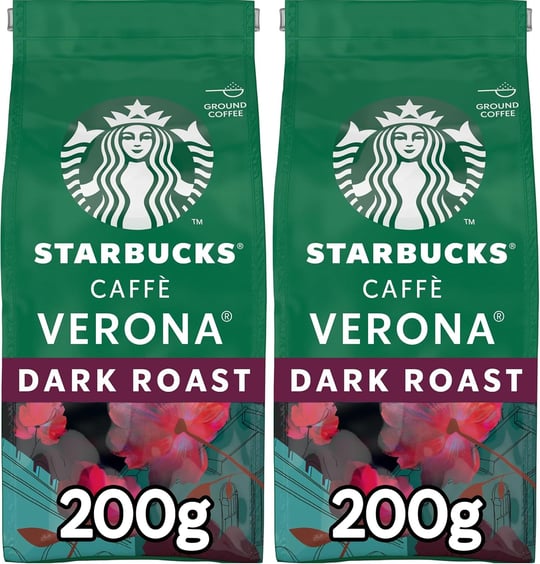 Starbucks Veranda Blend Öğütülmüş Kahve 200 g (2 paketi)