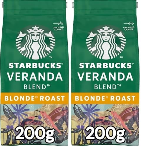 Starbucks Veranda Blend Öğütülmüş Kahve 200 g (2 paketi)