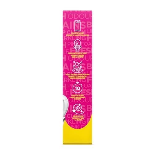Stardrops - The Pink Stuff - Miracle Power Köpük Tuvalet Temizleyici - 2 Bakım - Kendinden Aktifleştiren Pembe Köpük